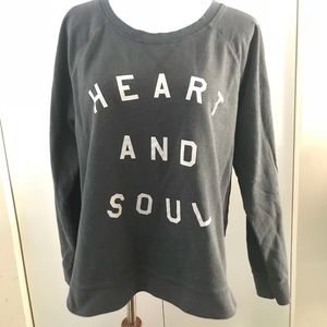 Heart and soul graphic shirt